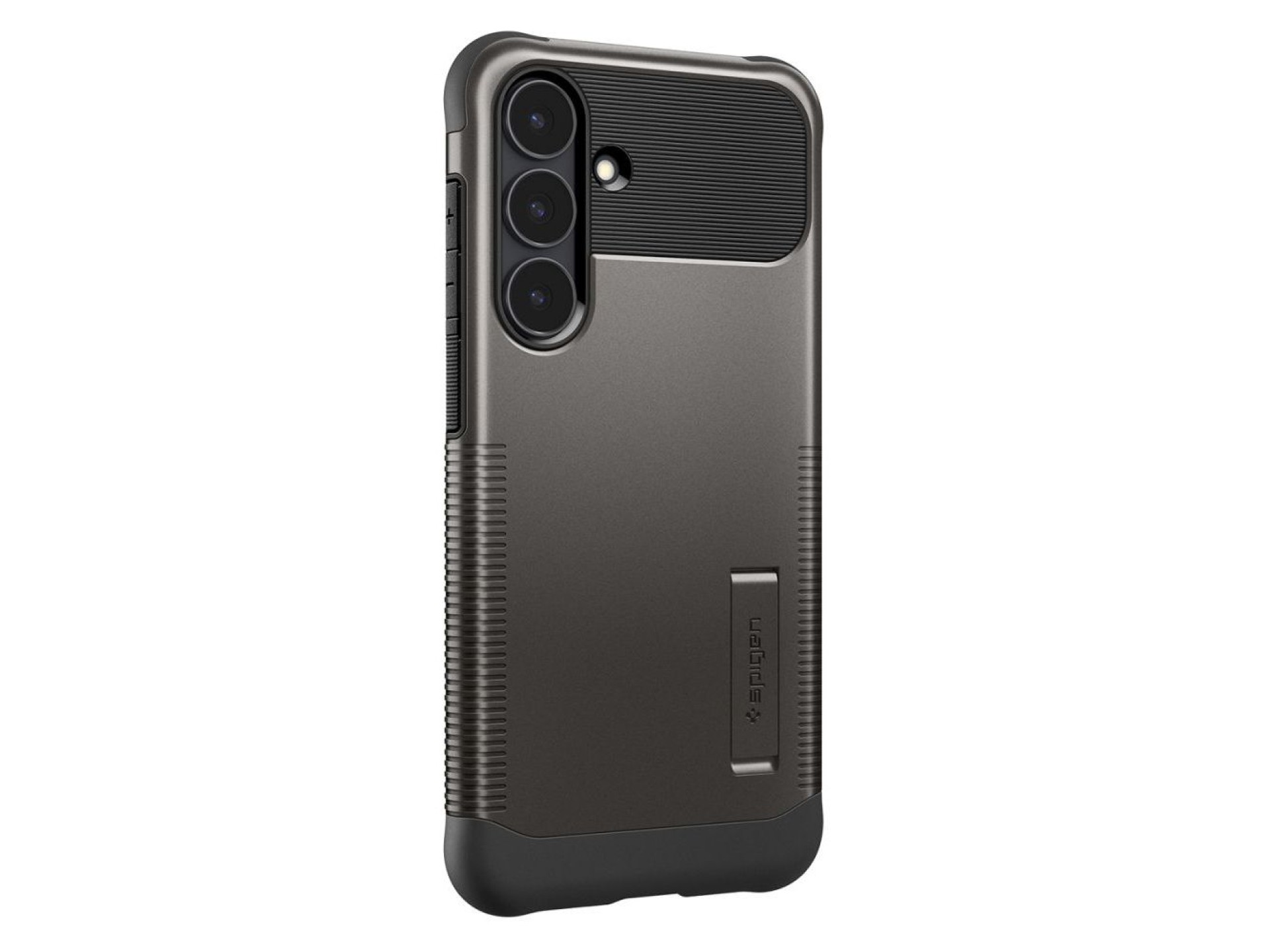 Capa Spigen Slim Armor Mag MagSafe para Samsung Galaxy S25 FE - Cinza