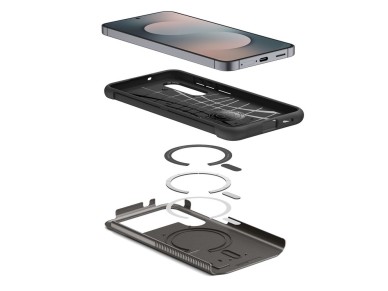 Spigen Slim Armor Mag MagSafe Case for Samsung Galaxy S25 FE - Gray Spigen Slim Armor Mag MagSafe Case for Samsung Galaxy S25 FE - Gray