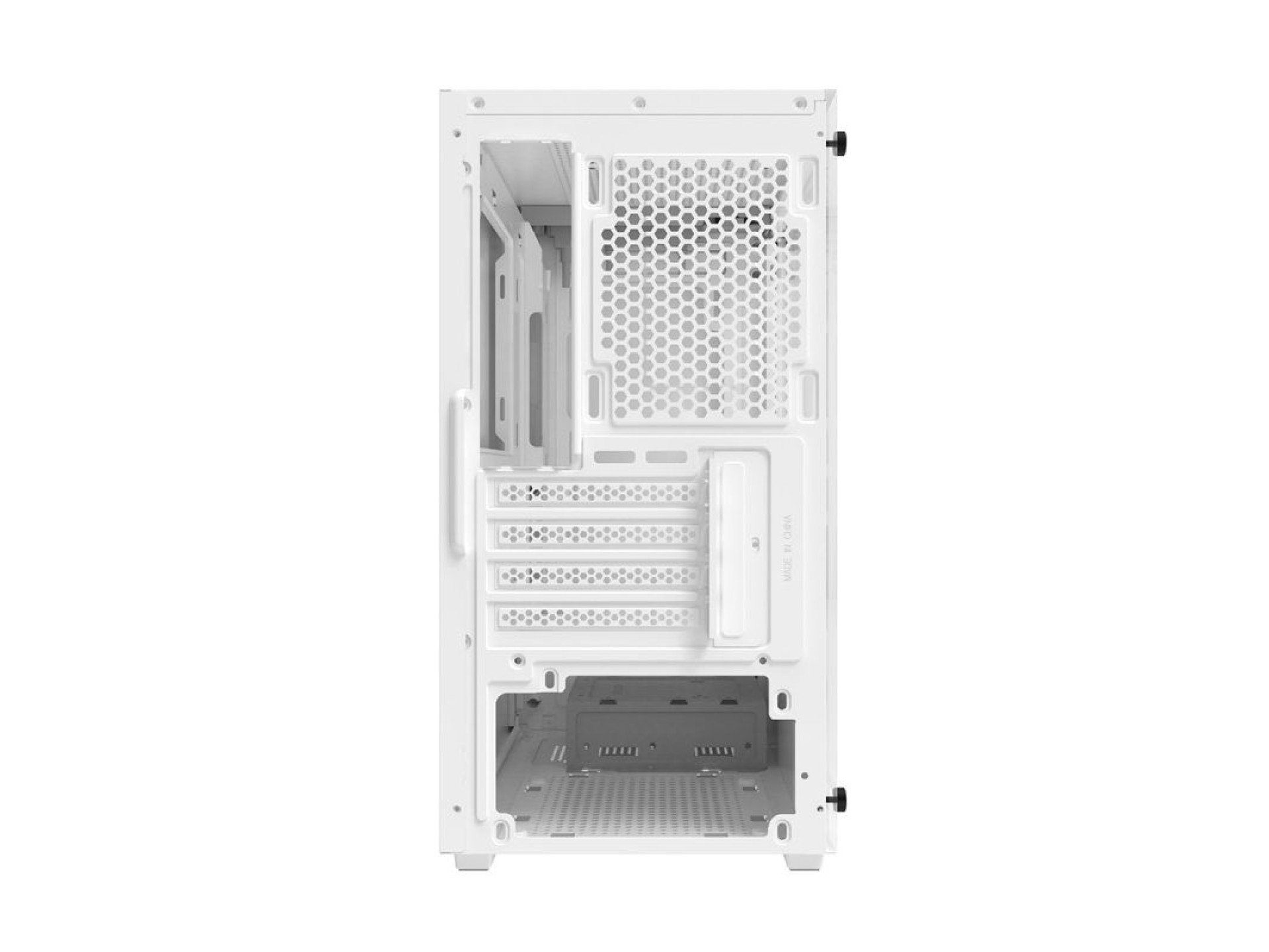 Gabinete para computador Darkflash M305 Mesh sem ventoinhas (Branco)