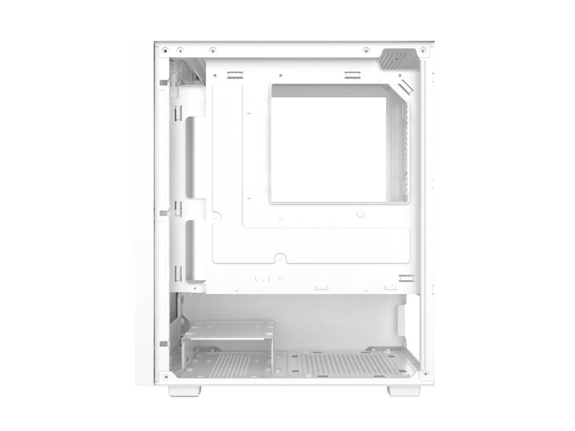 Gabinete para computador Darkflash M305 Mesh sem ventoinhas (Branco)