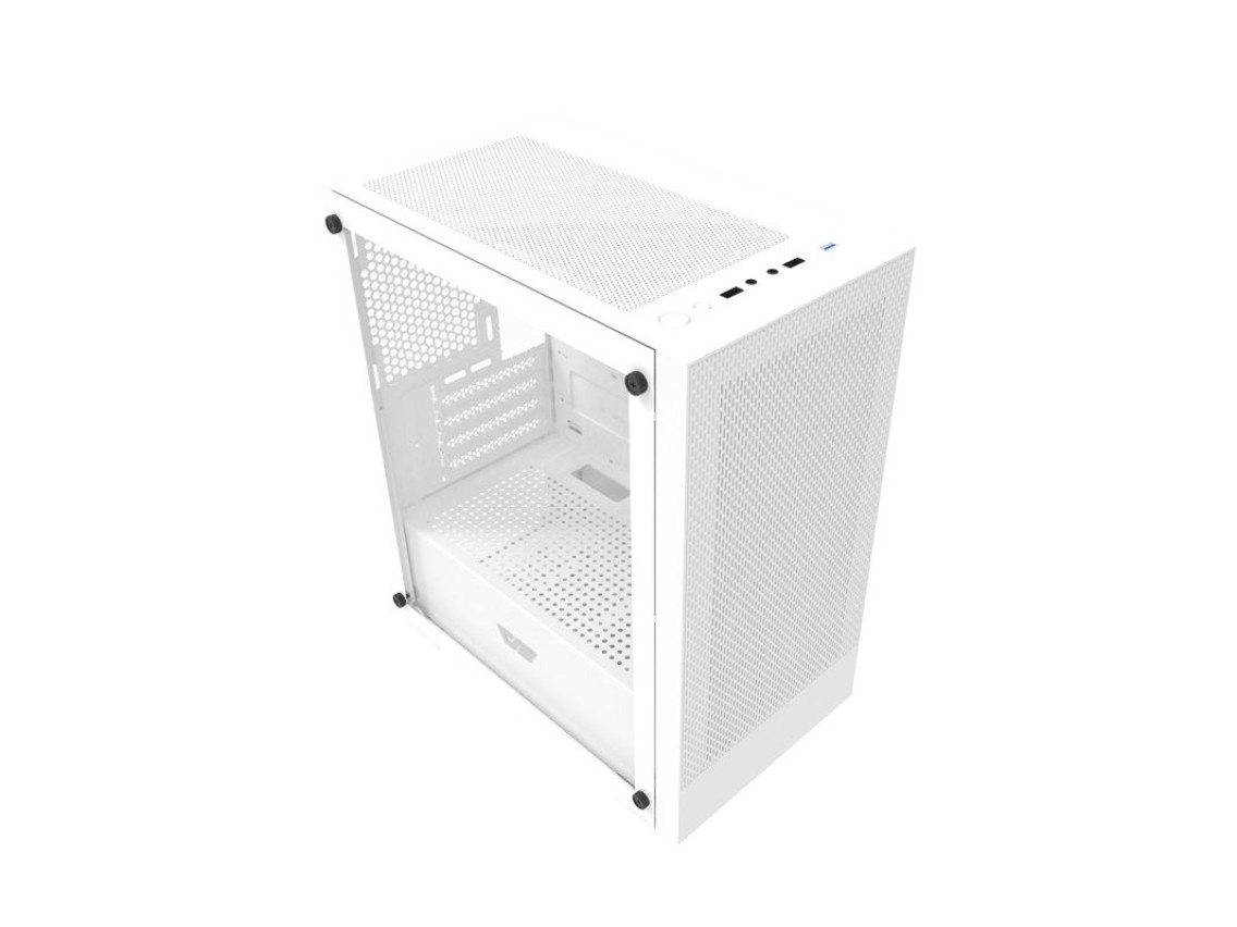 Gabinete para computador Darkflash M305 sem ventoinhas (Branco)