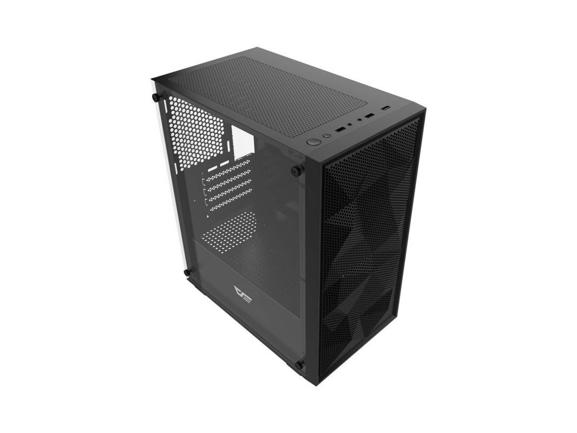 Gabinete para computador Darkflash M305 Mesh sem ventoinhas (Preto)
