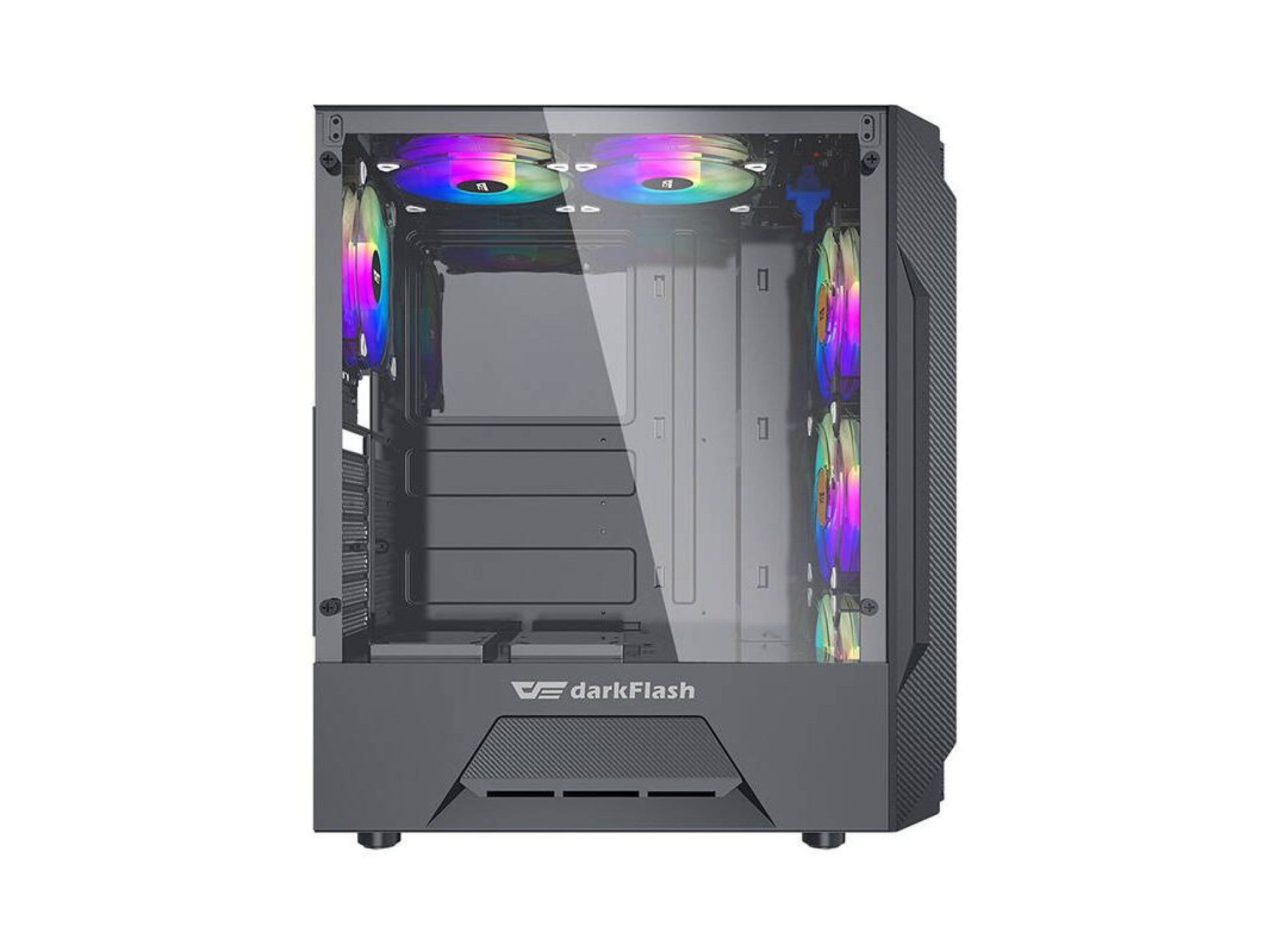 Gabinete para computador Darkflash LEO (preto)