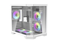 Gabinete para computador Darflash FT350 + 5 ventoinhas aRGB (brancas) Gabinete para computador Darflash FT350 + 5 ventoinhas aRGB (brancas)