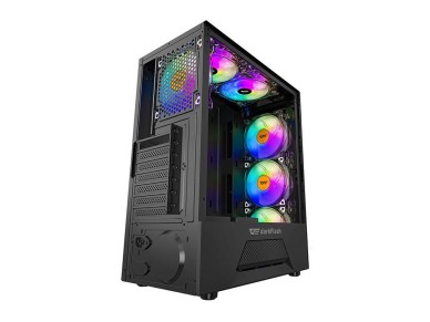 Gabinete para computador Darkflash LEO (preto)