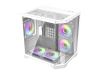 Gabinete para computador Darflash FT350 + 5 ventoinhas aRGB (brancas) Gabinete para computador Darflash FT350 + 5 ventoinhas aRGB (brancas)