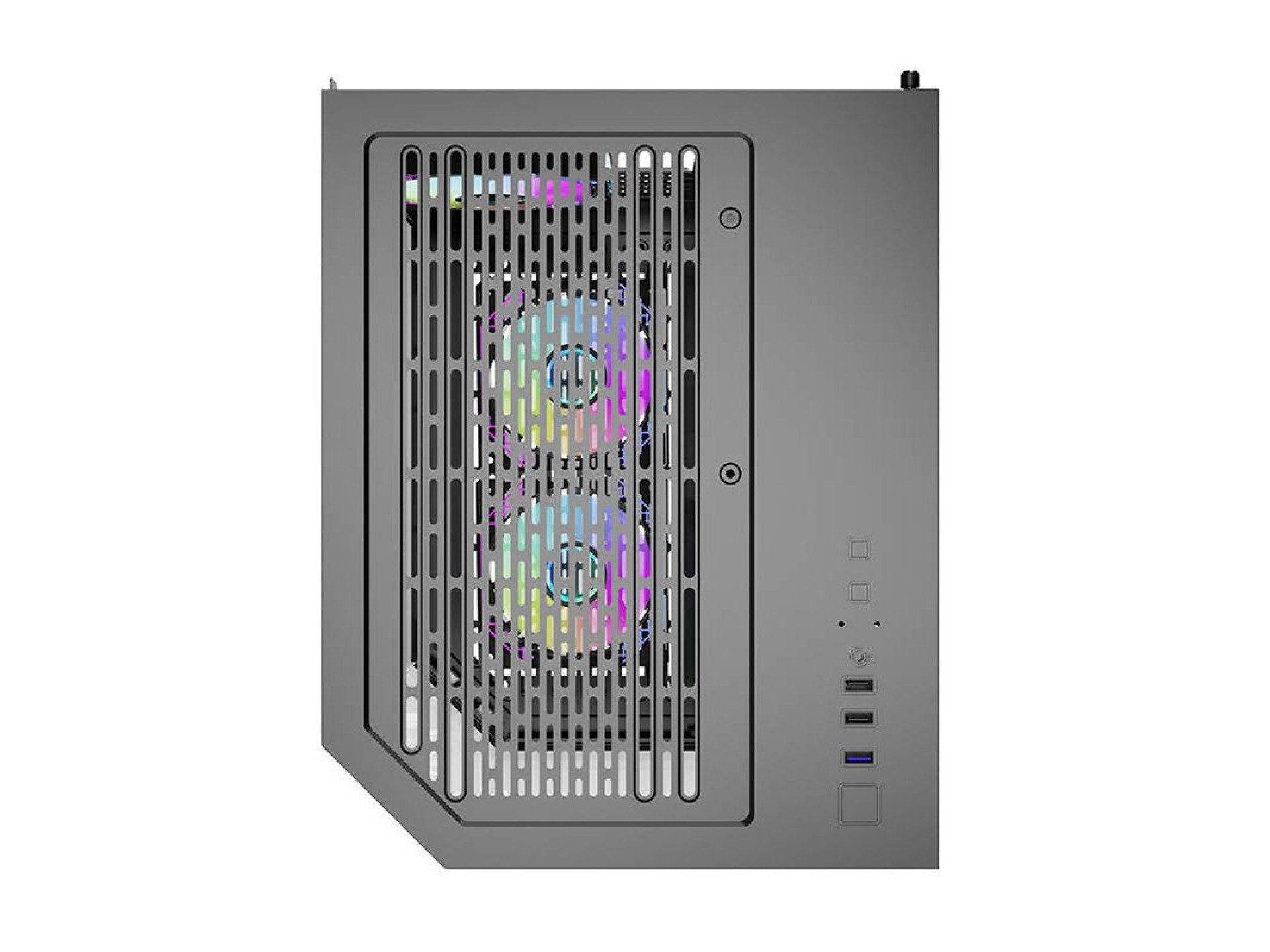 Gabinete para computador Darflash FT350 + 5 ventoinhas aRGB (preto)