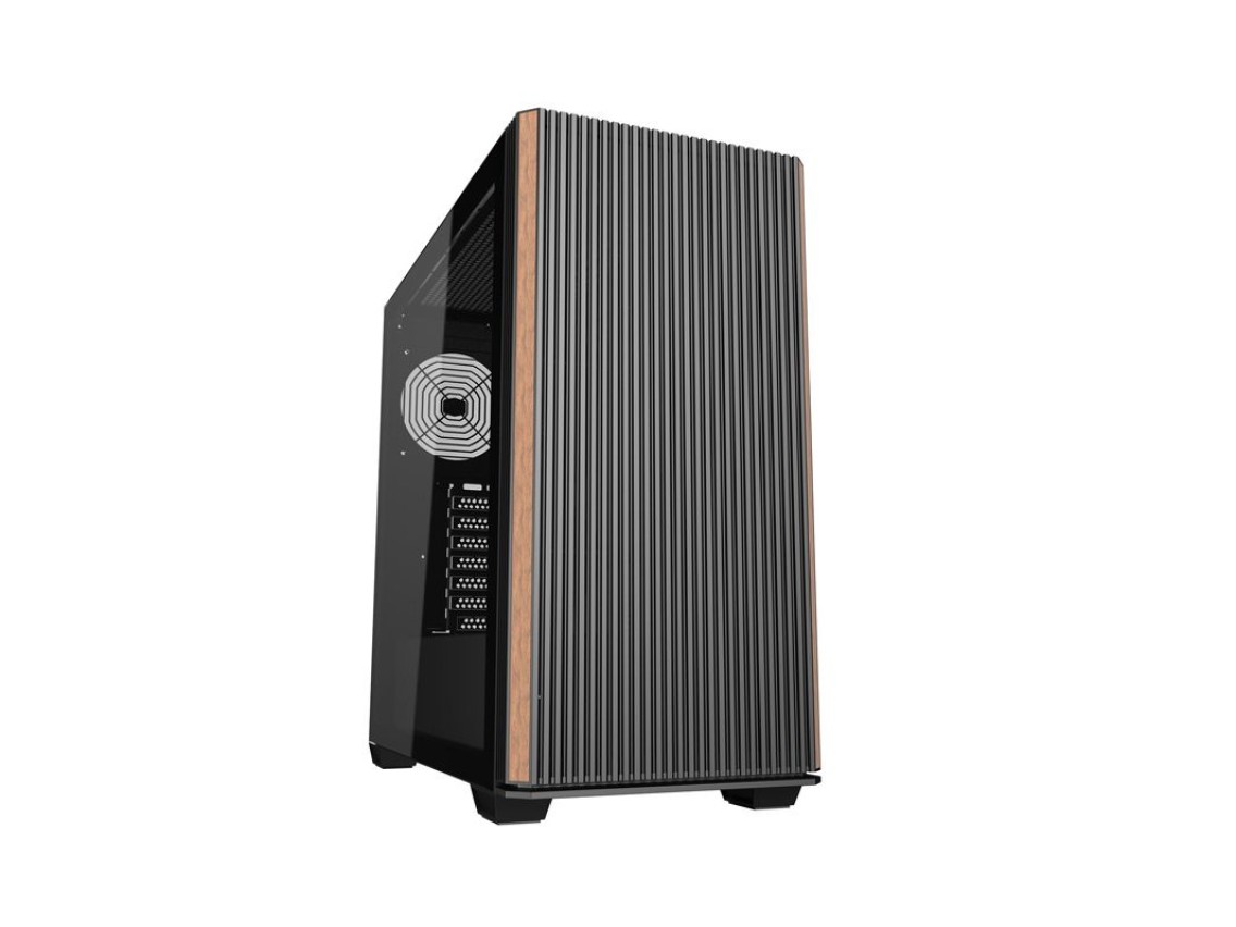 Gabinete para computador Darkflash DS900WS ATX sem ventoinhas (Preto)