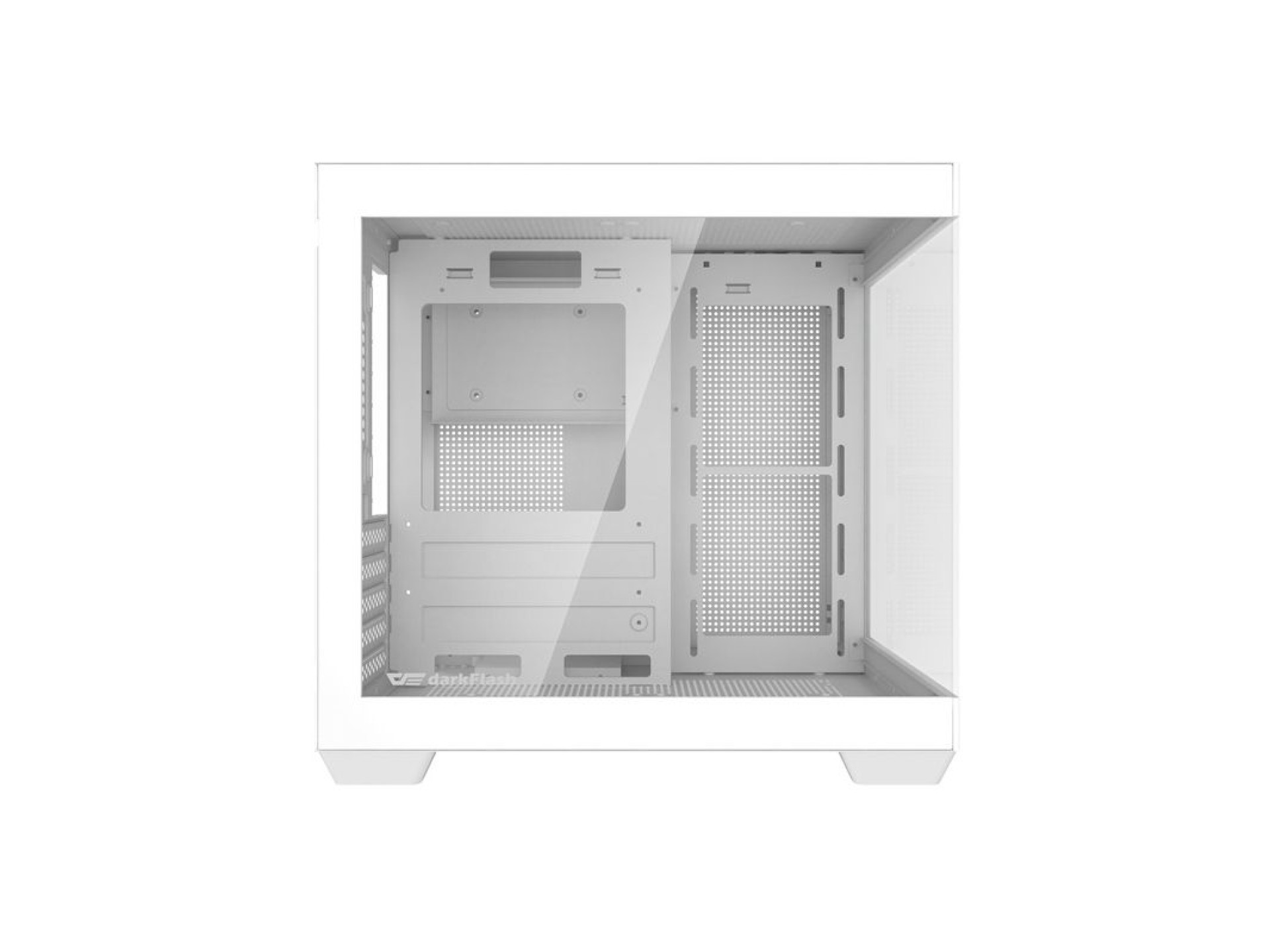 Gabinete para computador Darkflash C275P sem ventoinhas (Branco)