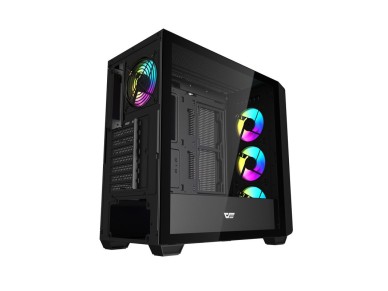 Gabinete para computador Darkflash DS900WD ATX (preto)