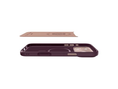 Spigen Nano Pop Mag MagSafe Case for iPhone 17 Pro Max - Burgundy