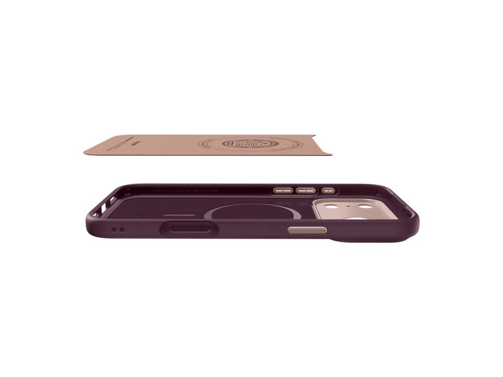 Spigen Nano Pop Mag MagSafe case for iPhone 17 Pro - burgundy
