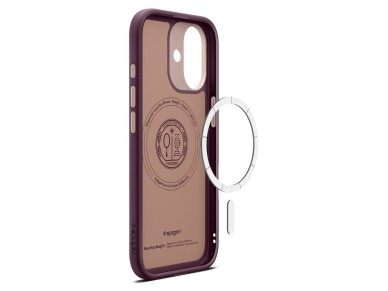 Spigen Nano Pop Mag MagSafe case for iPhone 17 - burgundy Spigen Nano Pop Mag MagSafe case for iPhone 17 - burgundy