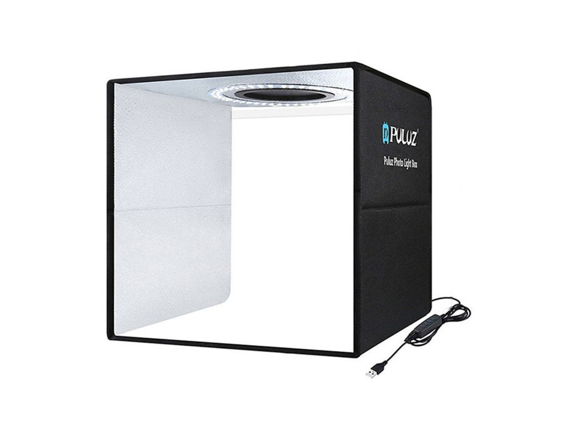Estúdio fotográfico Puluz 30cm LED 24-26lm (PU5032B)