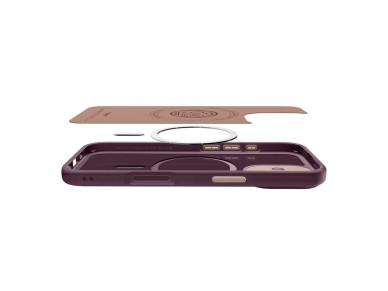 Spigen Nano Pop Mag MagSafe case for iPhone 17 - burgundy Spigen Nano Pop Mag MagSafe case for iPhone 17 - burgundy