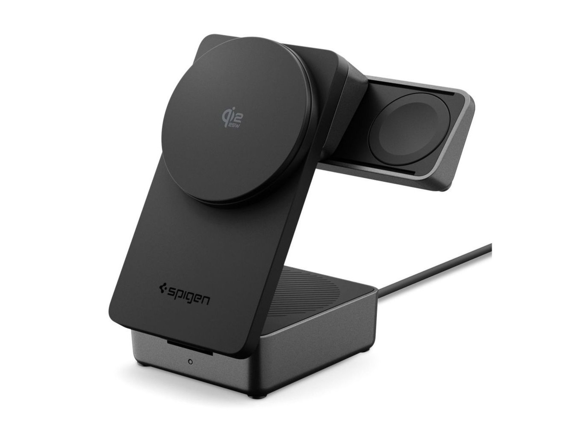 Spigen Essential Qi2.2 25W 3in1 MagSafe Magnetic Wireless Charger - Black