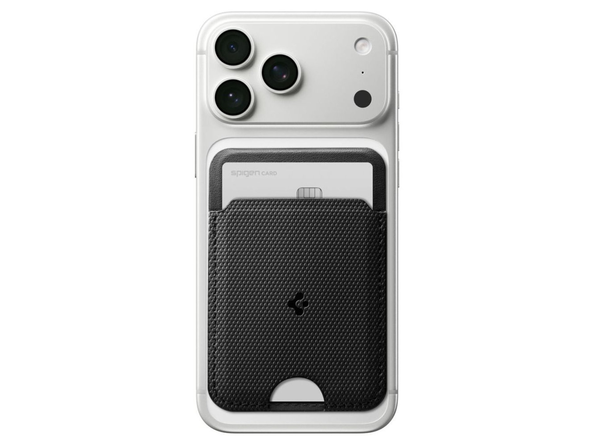 Carteira Magnética Spigen S314-1 MagSafe - Preta
