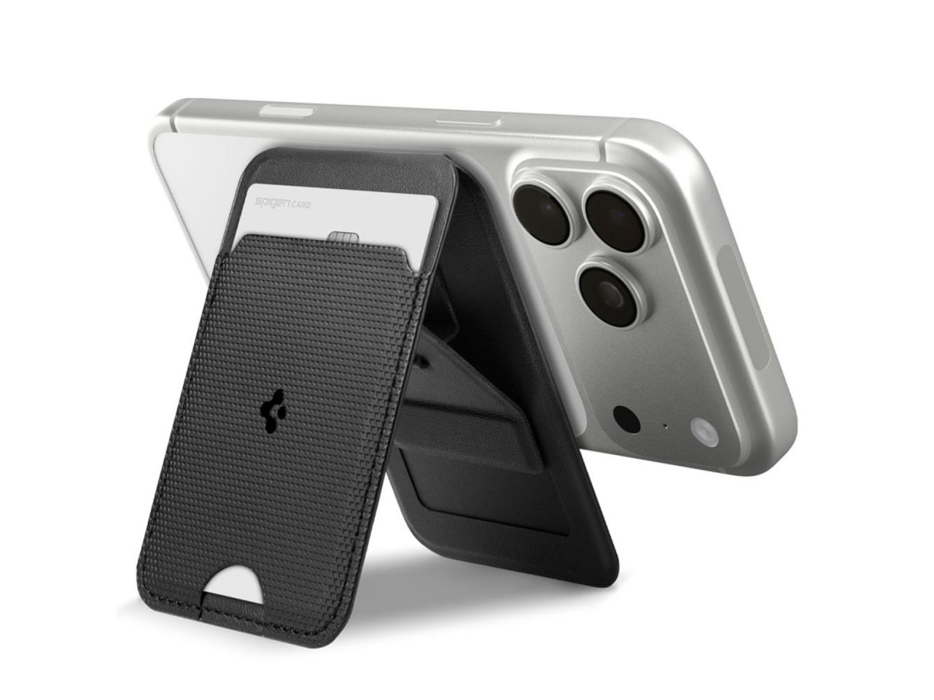 Carteira Magnética Spigen S314-1 MagSafe - Preta