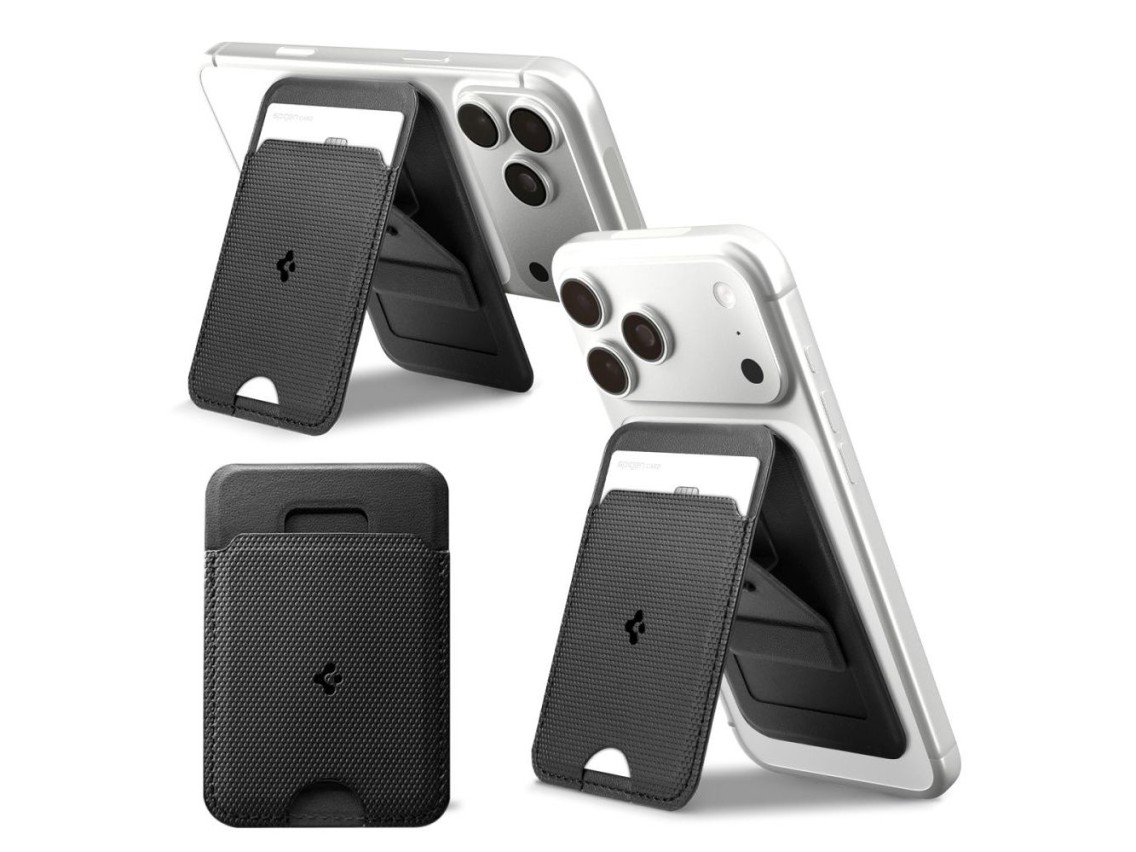 Carteira Magnética Spigen S314-1 MagSafe - Preta