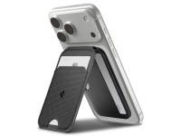 Funda para tel�fono Spigen Slim Fold Tripod Wallet S314-2 MagSafe con cierre magn�tico - Negra