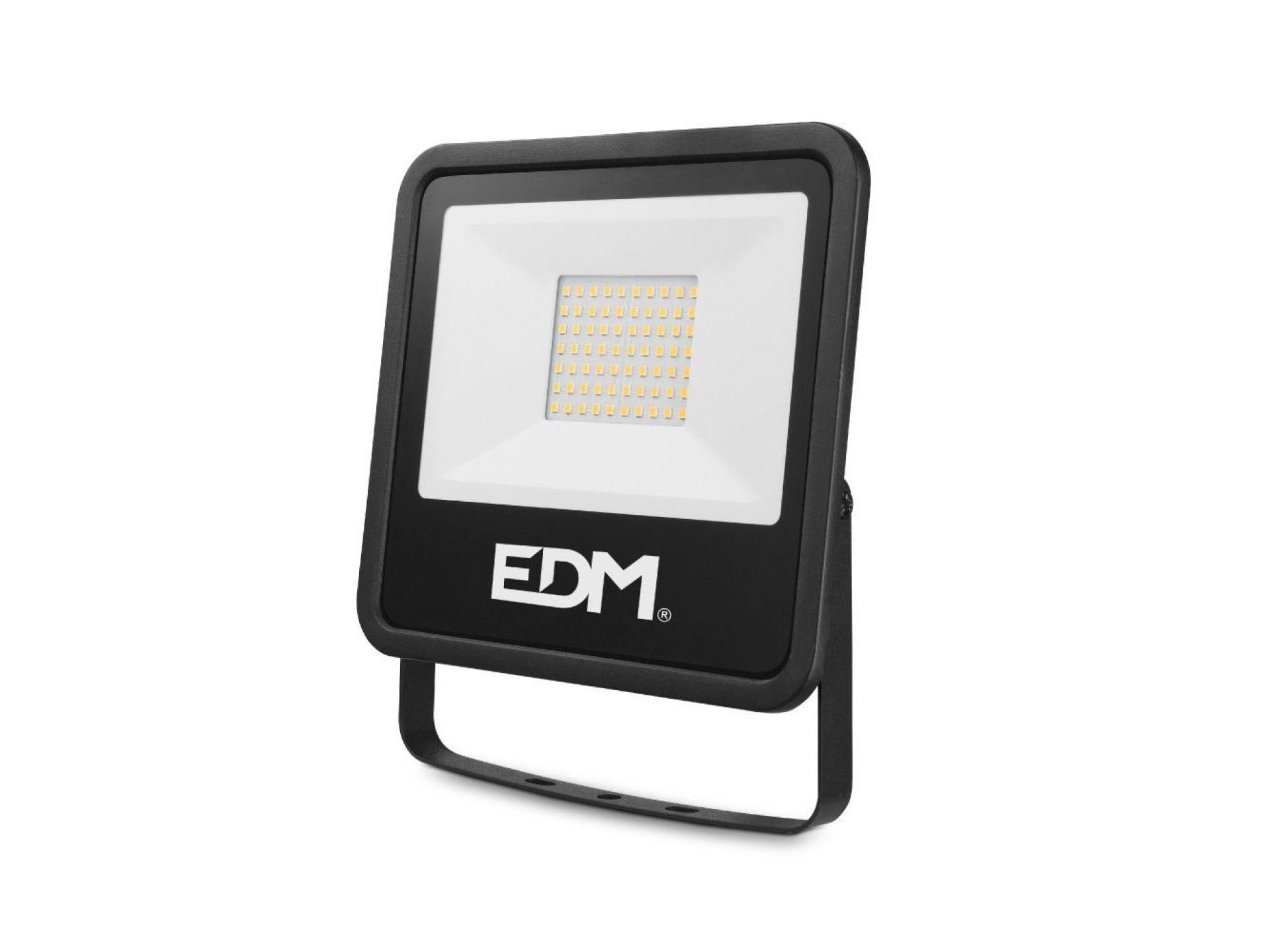 Foco proyector led 50 w 4000 lm 4000 k luz día, black series - 19,2 x 2,9 x 17,5 cm
