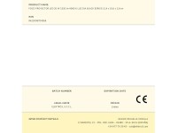 Led projector spotlight 20 w 1520 lm 4000 k daylight black series 12.4 x 10.6 x 2.8 cm Led projector spotlight 20 w 1520 lm 4000 k daylight black series 12.4 x 10.6 x 2.8 cm