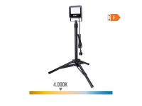 Foco proyector led con tr�pode, 30 w, 2370 lm, 4000 k, luz d�a, black series