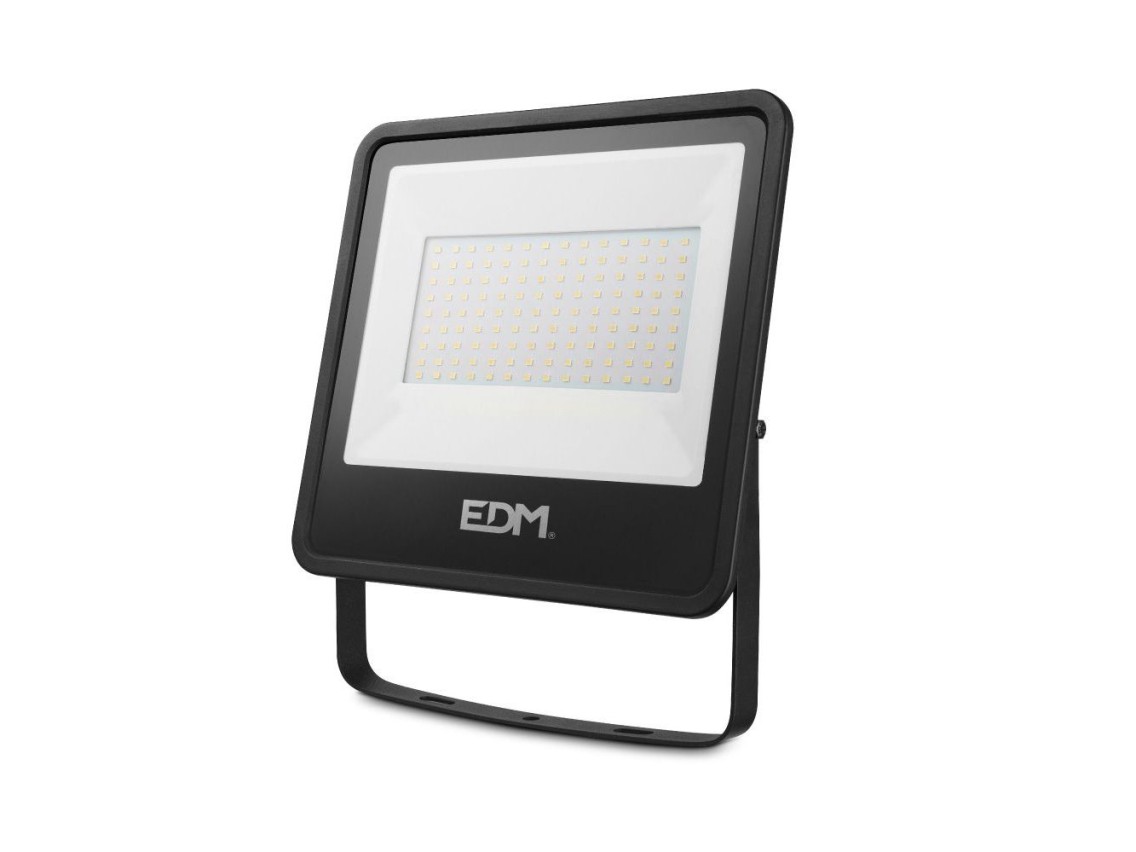 Foco proyector led 100 w 8200 lm 4000 k luz día, black series - 24,6 x 22,8 x 2,9 cm