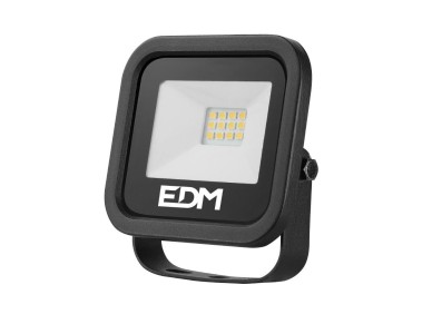 Foco proyector led 10 w 800 lm 4000 k luz d�a, black series - 9,2 x 8,1 x 2,7 cm