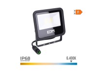 Foco proyector led 30 w 2370 lm 6400 k luz fr�a, black series - 15,8 x 13,5 x 2,9 cm
