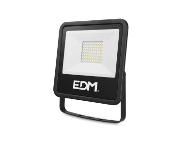 Foco proyector led 50 w 4000 lm 6400 k luz fr�a, black series - 19,2 x 17,5 x 2,9 cm