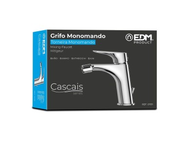 Grifo monomando de bid� serie cascais