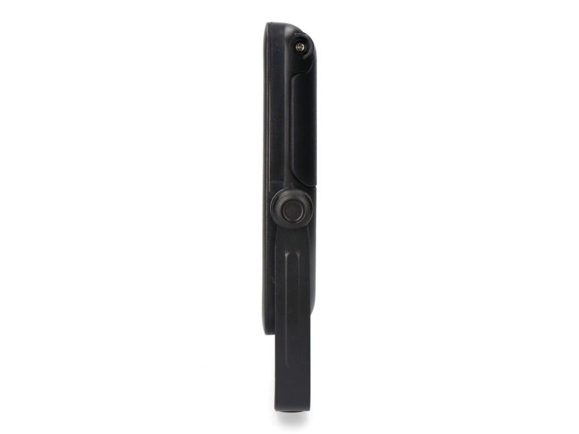 Candeeiro de parede solar 10w 1150lm recarregável. sensor de presença (2-8m) cor preta 27,5x19,6cm e