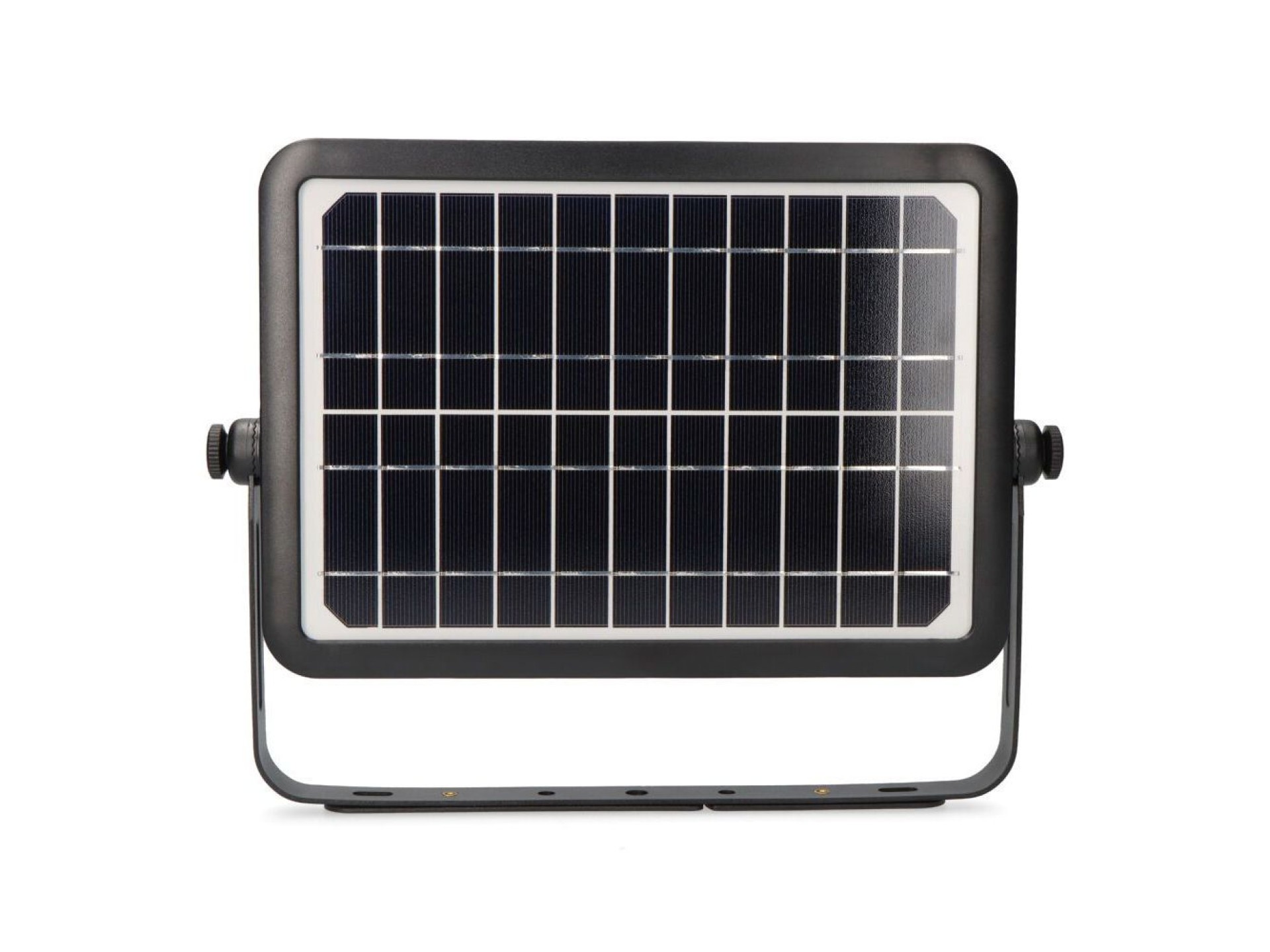 Candeeiro de parede solar 10w 1150lm recarregável. sensor de presença (2-8m) cor preta 27,5x19,6cm e