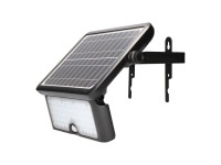Candeeiro de parede solar 10w 1150lm recarregável. sensor de presença (2-8m) cor preta 27,5x19,6cm e Candeeiro de parede solar 10w 1150lm recarregável. sensor de presença (2-8m) cor preta 27,5x19,6cm e