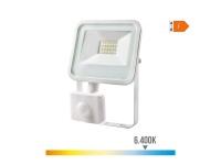 Led floodlight with presence sensor 20 w, 1520 lm, 6400 k. cold light - 12.4 x 4.5 x 15.8 cm