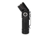 Mini linterna led nano vortex, direccionable, aluminio, recargable, 8w 450 lm