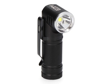 Nano vortex mini led torch, directional, aluminum, rechargeable, 8 w 450 lm
