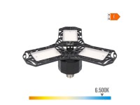 Bombilla "leaf" led e27 60w 6400lm 6500k luz fria �26,5x12cm edm