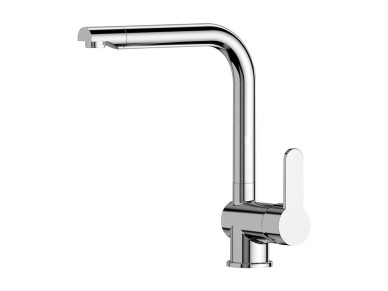 Grifo monomando de cocina ca�o alto serie calella