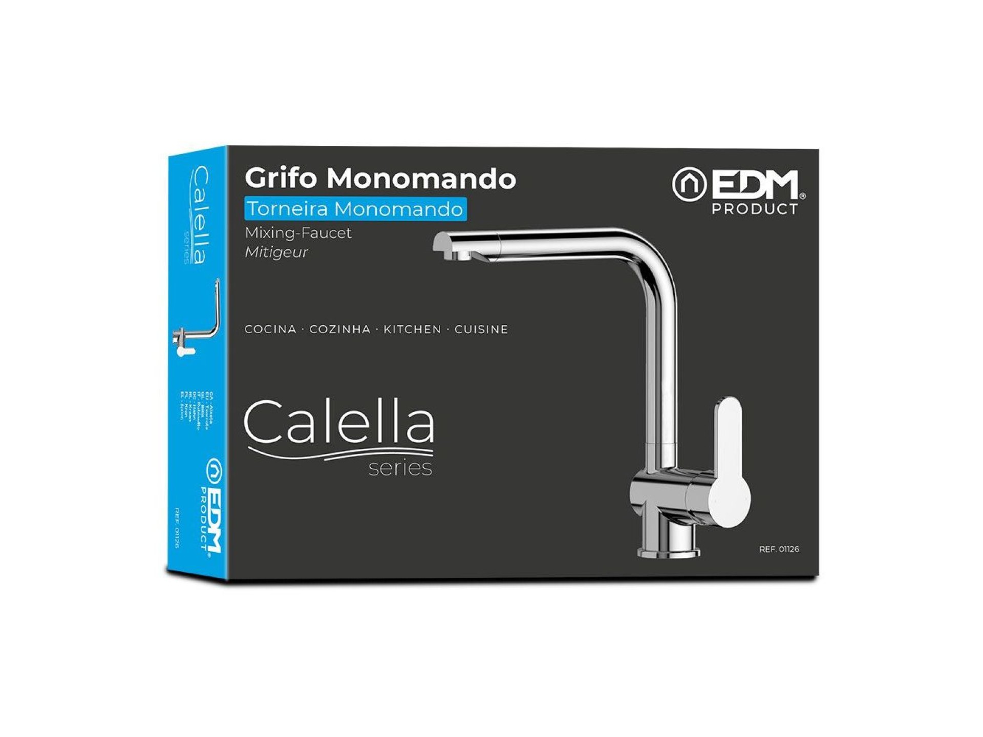 Kitchen mixer faucet. calella series