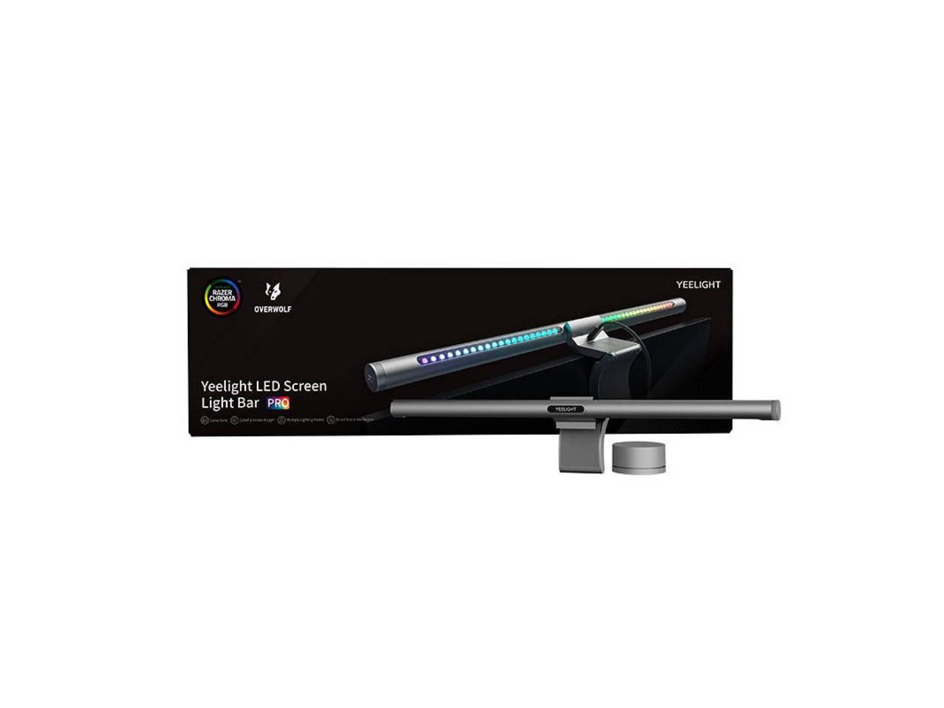 Barra de luz para pantalla Yeelight Pro RGB (plateada)