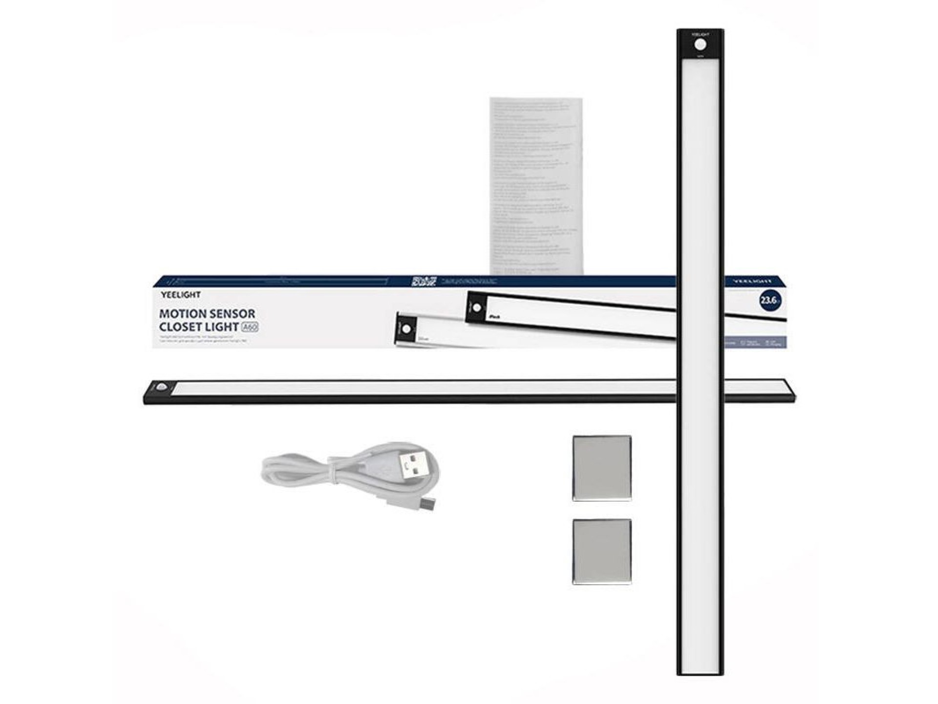 Yeelight Closet Sensor Light 60cm - black 4000 K