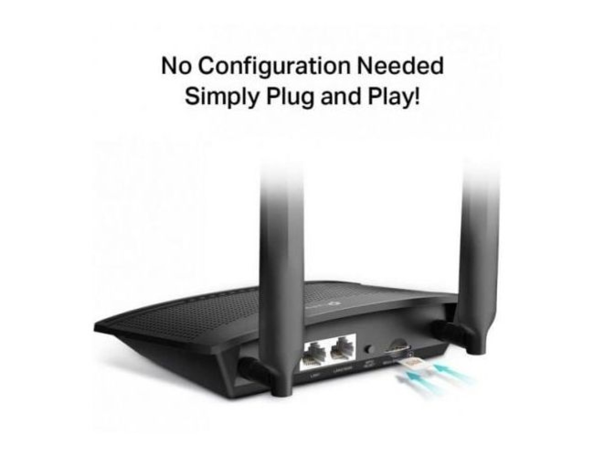 TP-Link TL-MR100 4G Wireless Router 300Mbps/ 2.4GHz/ 2 Antennas/ WiFi 802.11b/g/n