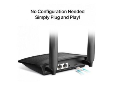 Roteador sem fio TP-Link TL-MR100 4G 300Mbps/ 2,4GHz/ 2 antenas/ WiFi 802.11b/g/n