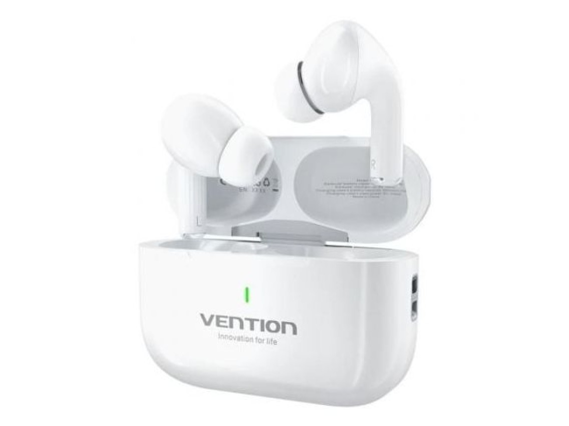 Vention Echo Lite E11 Bluetooth Headphones with Charging Case / 6h Battery Life / White