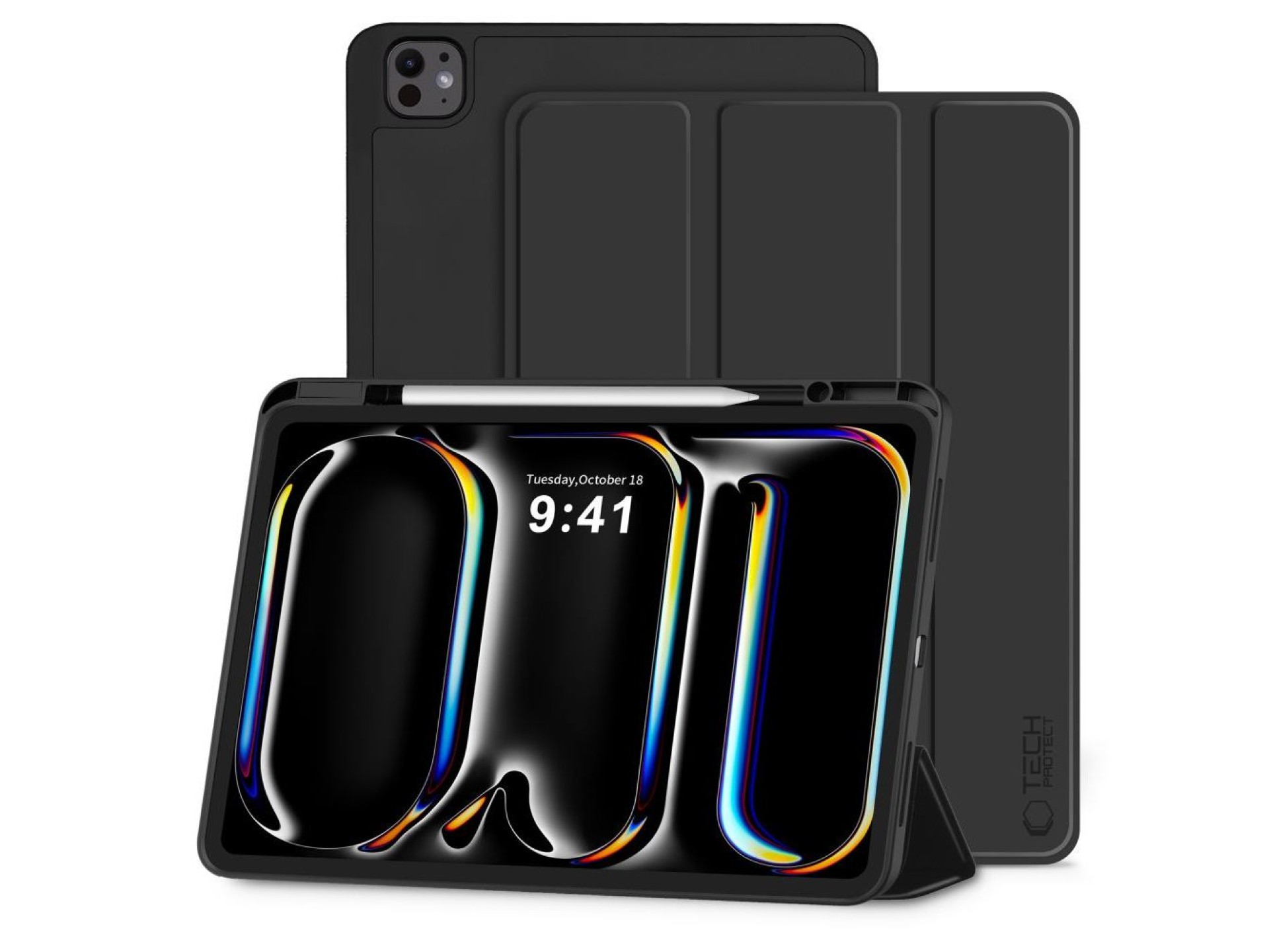 Capa Tech-Protect SC Pen para iPad Pro 11” 5/6 2024-2025 - Preta