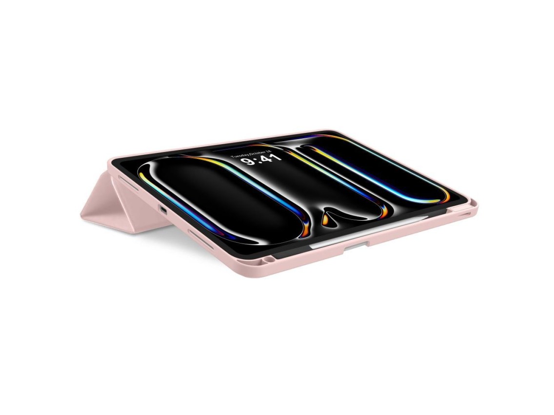 Capa Tech-Protect SC Pen para iPad Pro 11” 5/6 2024-2025 - Rosa