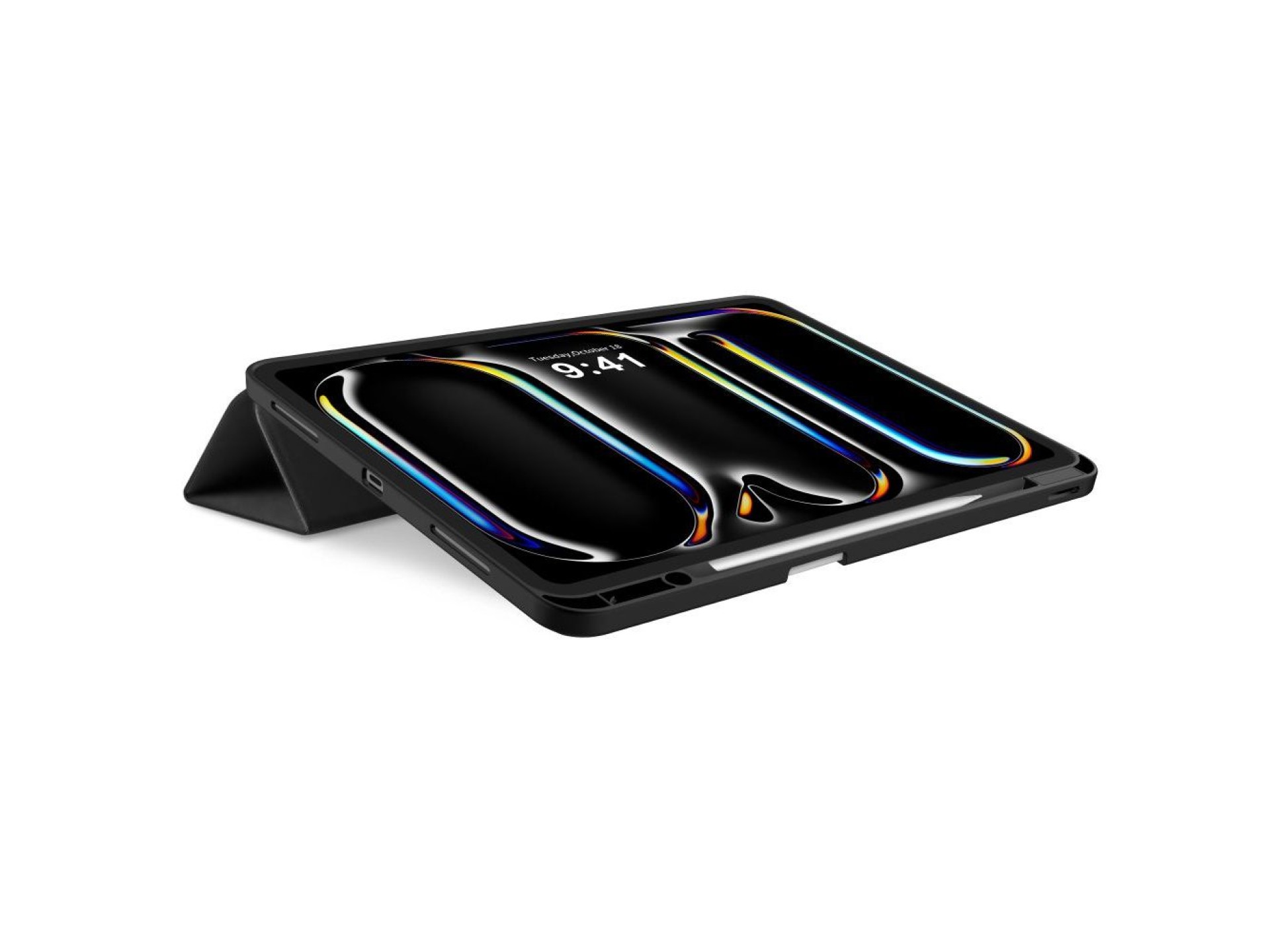 Capa Tech-Protect SC Pen para iPad Pro 13” 7 / 8 / 2024-2025 - Preta