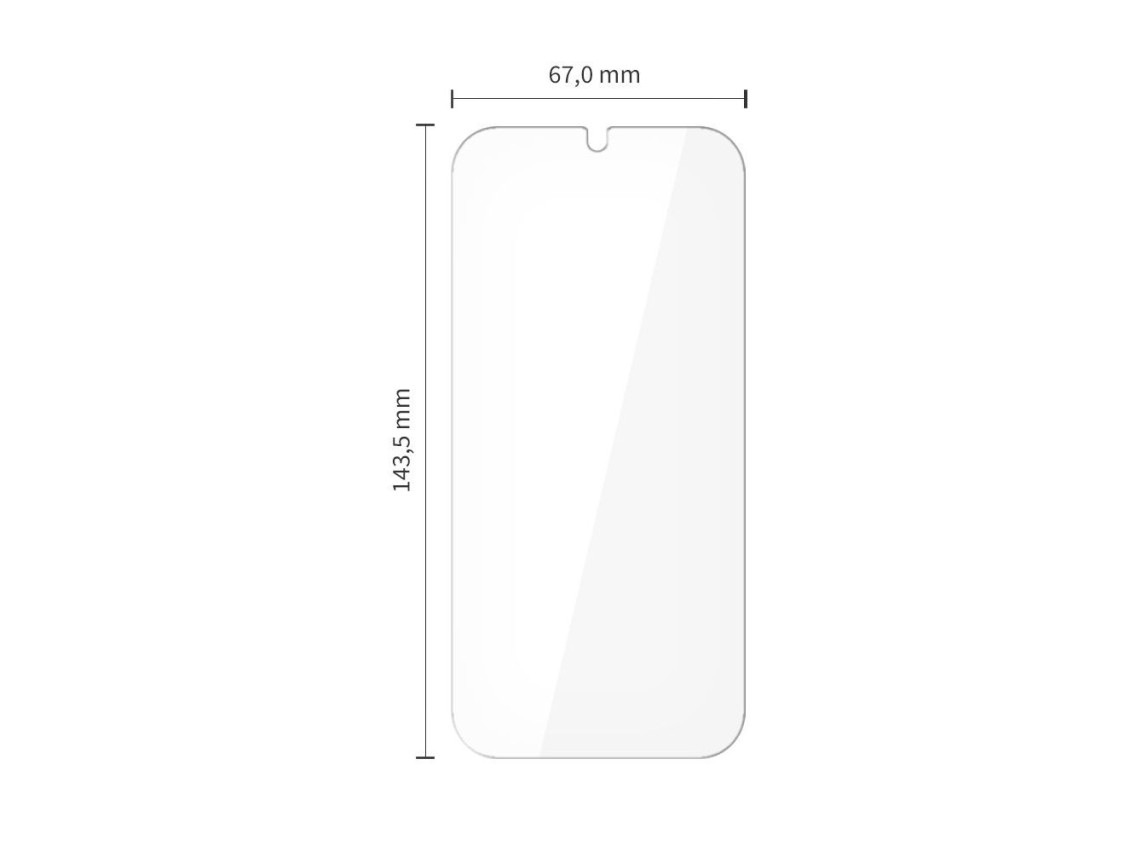 Kit com 10 películas de vidro temperado CLEAR Tech-Protect para Samsung Galaxy S24/S25